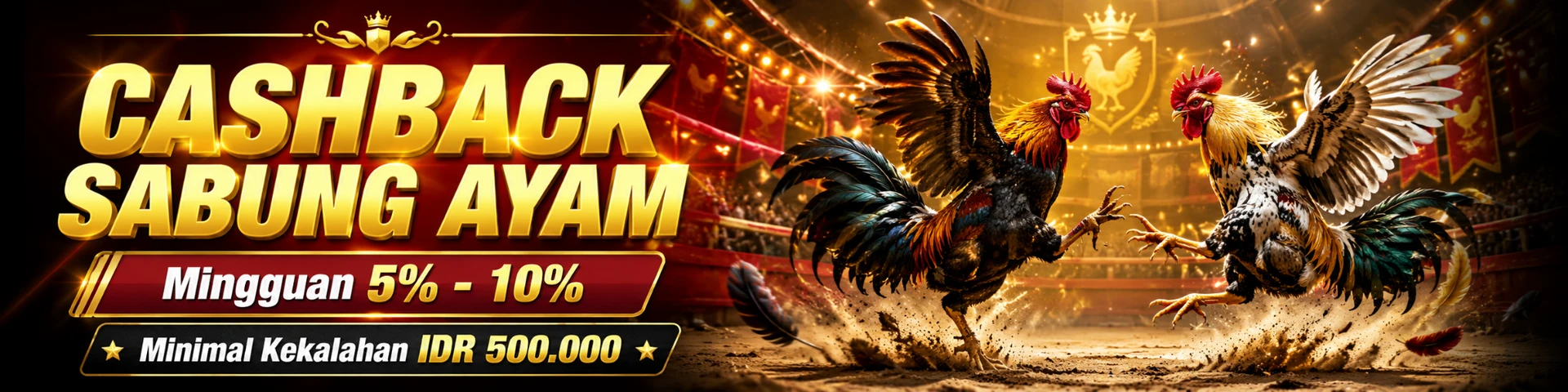 Cashback sabung ayam mingguan